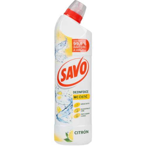 Savo WC tekut istc a dezinfekn ppravek Citron 700 ml